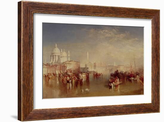 Venice, 1840-J M W Turner-Framed Giclee Print
