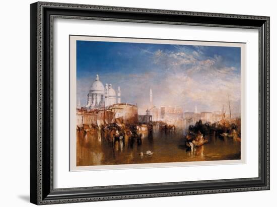 Venice, 1840-J. M. W. Turner-Framed Art Print