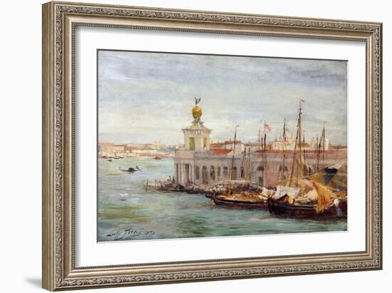 Venice, 1876-Sir Samuel Luke Fildes-Framed Giclee Print