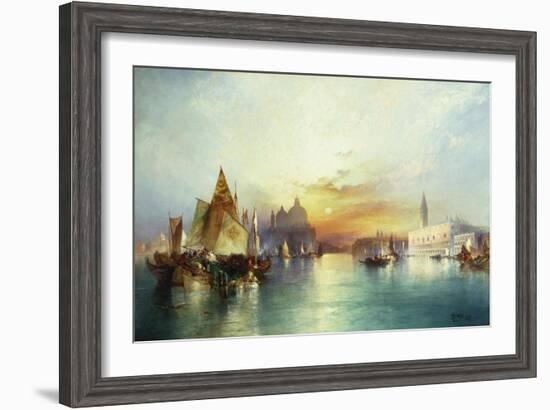 Venice, 1897-Thomas Moran-Framed Giclee Print