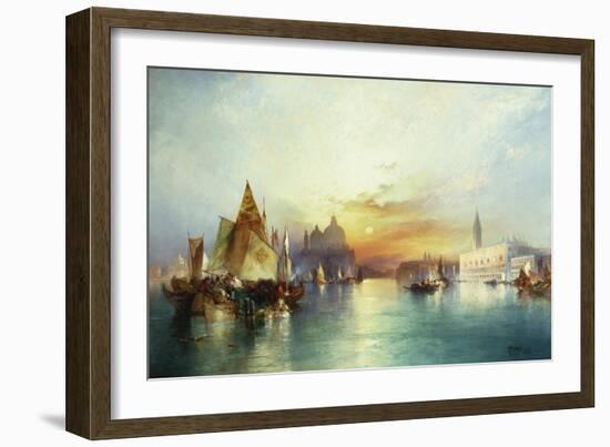 Venice, 1897-Thomas Moran-Framed Giclee Print