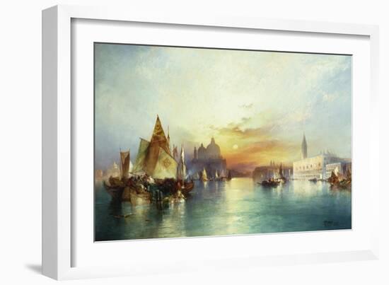 Venice, 1897-Thomas Moran-Framed Giclee Print