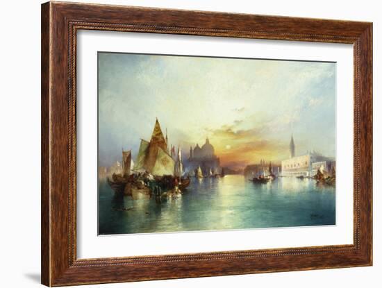 Venice, 1897-Thomas Moran-Framed Giclee Print