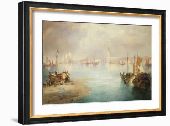 Venice, 1902-Jean-Baptiste-Camille Corot-Framed Giclee Print