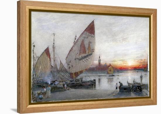 Venice, 1910-Albert Goodwin-Framed Premier Image Canvas