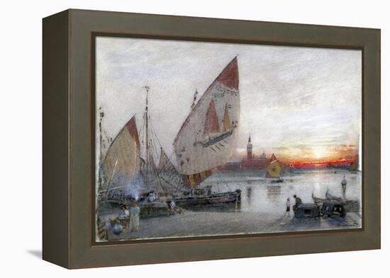 Venice, 1910-Albert Goodwin-Framed Premier Image Canvas