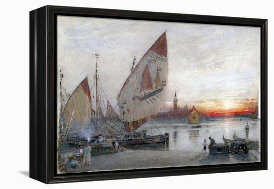 Venice, 1910-Albert Goodwin-Framed Premier Image Canvas