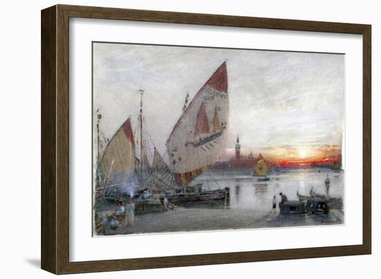 Venice, 1910-Albert Goodwin-Framed Giclee Print