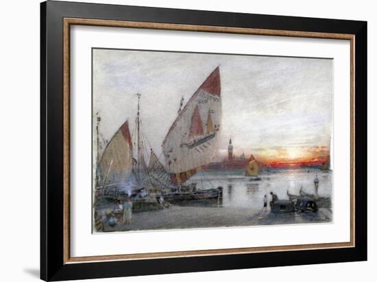 Venice, 1910-Albert Goodwin-Framed Giclee Print
