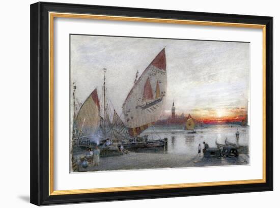 Venice, 1910-Albert Goodwin-Framed Giclee Print