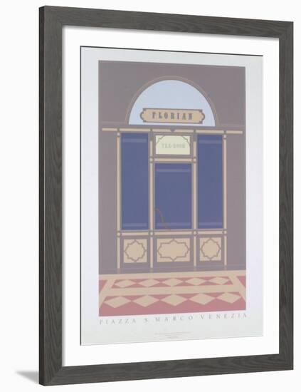 Venice, 1984-Knowles-Framed Serigraph