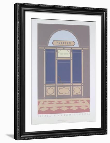 Venice, 1984-Knowles-Framed Serigraph