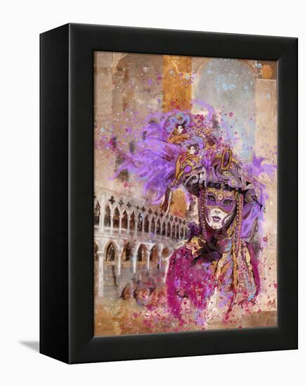 Venice 3-Marta Wiley-Framed Stretched Canvas