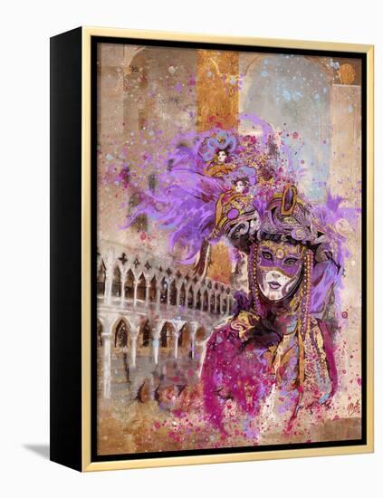 Venice 3-Marta Wiley-Framed Stretched Canvas