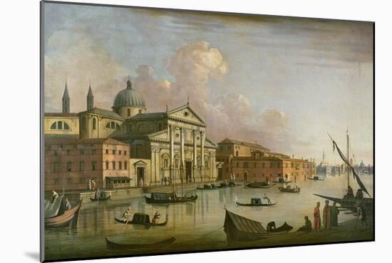 Venice: a View of San Giorgio Maggiore-Antonio Canaletto-Mounted Giclee Print