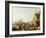 Venice: a View of Santa Maria Della Salute and the Grand Canal from the Piazzetta-Canaletto-Framed Giclee Print