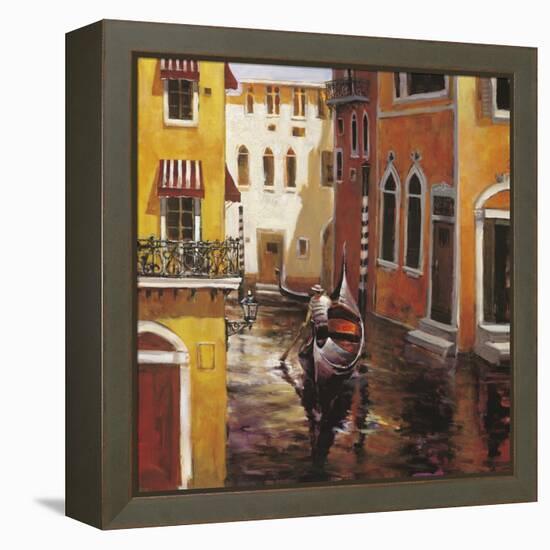 Venice Afternoon-Brent Heighton-Framed Stretched Canvas