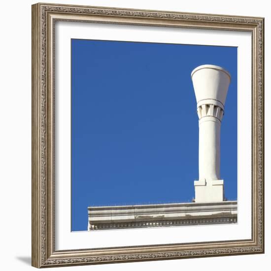 Venice Architectural Detail. Chimney, Campo Santa Maria Formosa, Castello-Mike Burton-Framed Photographic Print