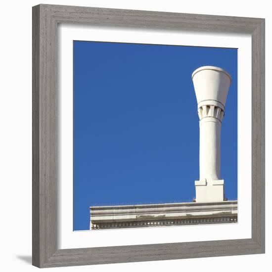 Venice Architectural Detail. Chimney, Campo Santa Maria Formosa, Castello-Mike Burton-Framed Photographic Print