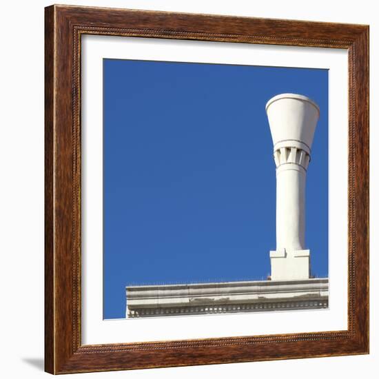 Venice Architectural Detail. Chimney, Campo Santa Maria Formosa, Castello-Mike Burton-Framed Photographic Print