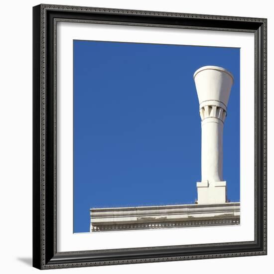 Venice Architectural Detail. Chimney, Campo Santa Maria Formosa, Castello-Mike Burton-Framed Photographic Print