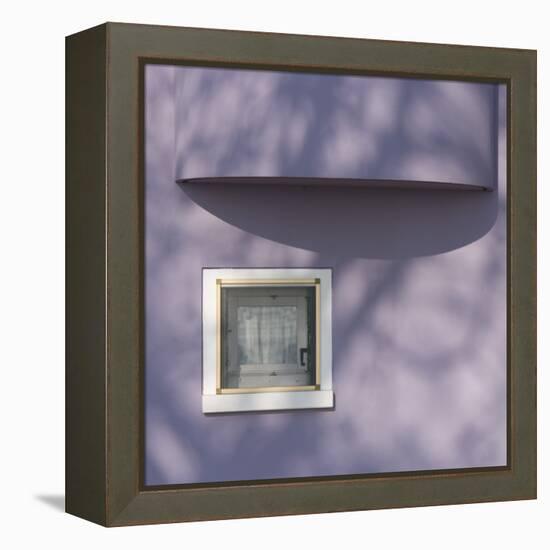 Venice Architectural Detail. Low Income Housing Development. Mazzorbo-Mike Burton-Framed Premier Image Canvas