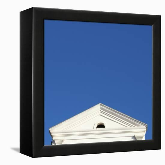 Venice Architectural Detail. Waterfront Castello-Mike Burton-Framed Premier Image Canvas