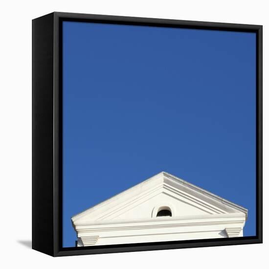 Venice Architectural Detail. Waterfront Castello-Mike Burton-Framed Premier Image Canvas