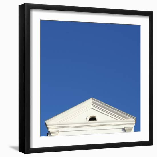 Venice Architectural Detail. Waterfront Castello-Mike Burton-Framed Photographic Print