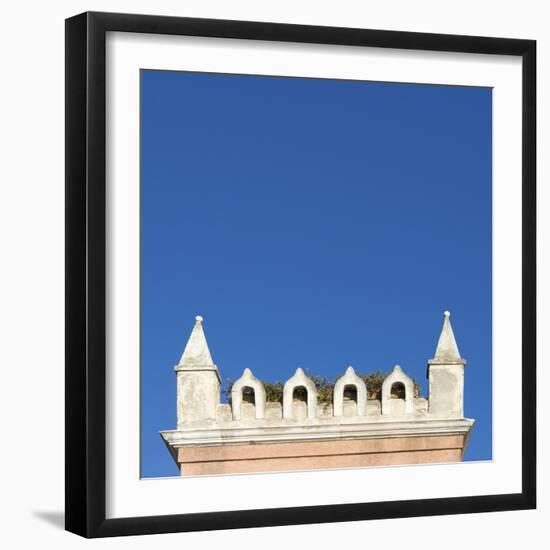 Venice Architectural Detail. Waterfront, Castello-Mike Burton-Framed Photographic Print