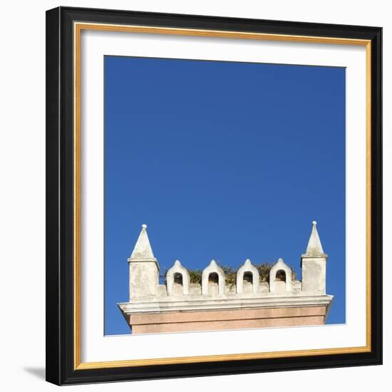 Venice Architectural Detail. Waterfront, Castello-Mike Burton-Framed Photographic Print