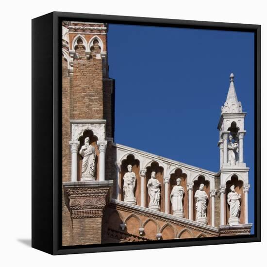 Venice Architectural Detail-Mike Burton-Framed Premier Image Canvas