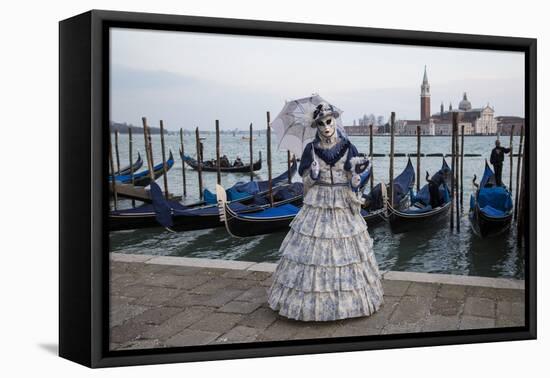 Venice at Carnival Time, Italy-Darrell Gulin-Framed Premier Image Canvas