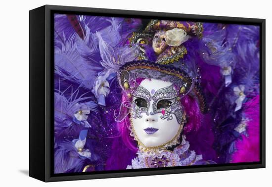 Venice at Carnival Time, Italy-Darrell Gulin-Framed Premier Image Canvas