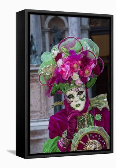 Venice at Carnival Time, Italy-Darrell Gulin-Framed Premier Image Canvas