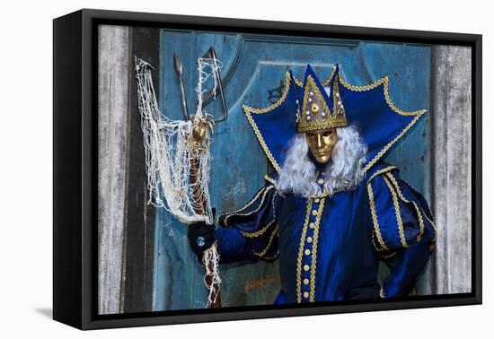 Venice at Carnival Time, Italy-Darrell Gulin-Framed Premier Image Canvas