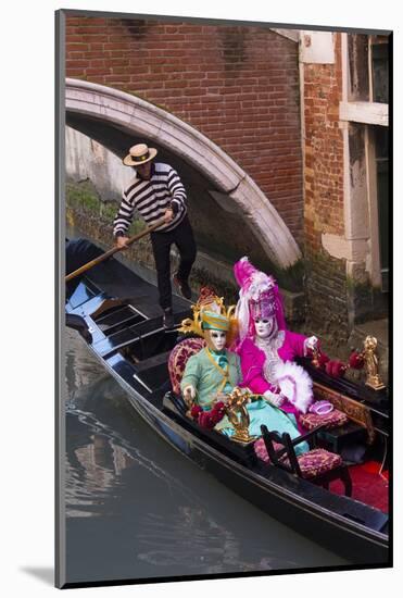 Venice at Carnival Time, Italy-Darrell Gulin-Mounted Photographic Print