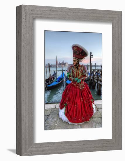 Venice at Carnival Time, Italy-Darrell Gulin-Framed Photographic Print