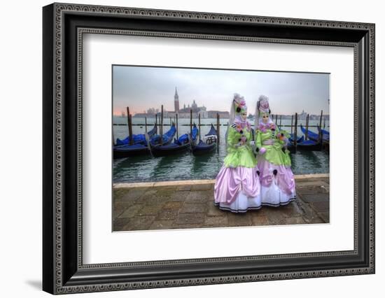 Venice at Carnival Time, Italy-Darrell Gulin-Framed Photographic Print