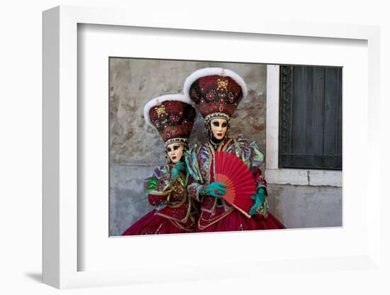 Venice at Carnival Time, Italy-Darrell Gulin-Framed Photographic Print