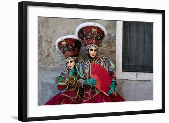 Venice at Carnival Time, Italy-Darrell Gulin-Framed Photographic Print