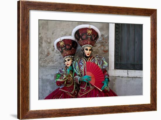 Venice at Carnival Time, Italy-Darrell Gulin-Framed Photographic Print