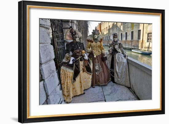 Venice at Carnival Time, Italy-Darrell Gulin-Framed Photographic Print