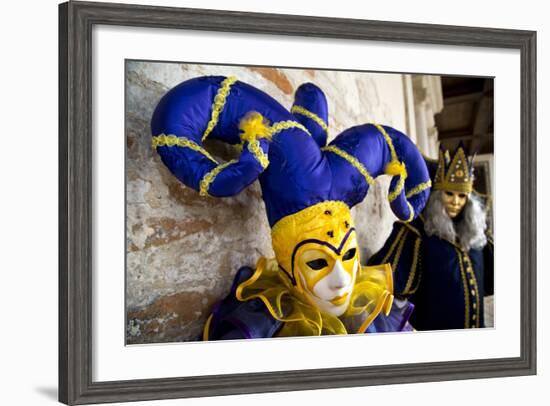 Venice at Carnival Time, Italy-Darrell Gulin-Framed Photographic Print