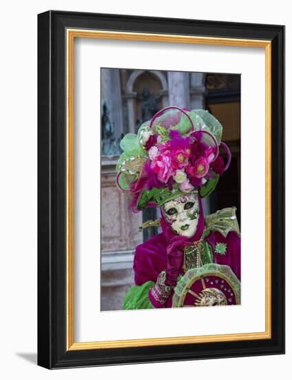 Venice at Carnival Time, Italy-Darrell Gulin-Framed Photographic Print