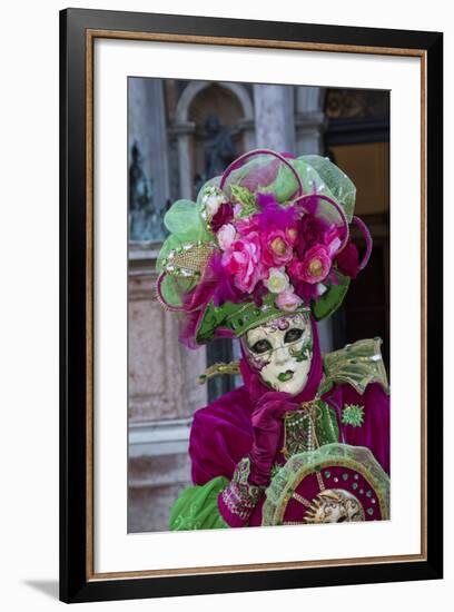 Venice at Carnival Time, Italy-Darrell Gulin-Framed Photographic Print