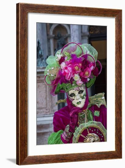 Venice at Carnival Time, Italy-Darrell Gulin-Framed Photographic Print