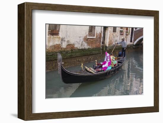 Venice at Carnival Time, Italy-Darrell Gulin-Framed Photographic Print