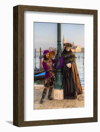 Venice at Carnival Time, Italy-Darrell Gulin-Framed Photographic Print