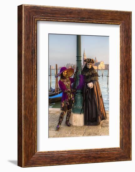 Venice at Carnival Time, Italy-Darrell Gulin-Framed Photographic Print